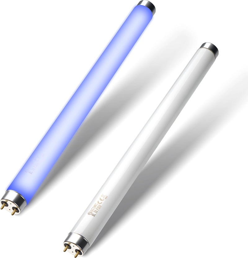 LiBa مصباح بديل لمصيدة الحشرات 10 واط لمصيدة الحشرات الإلكترونية 20 واط، لمبات UV T8 لمصيدة الحشرات الداخلية والخارجية (عبوة 2) - Image 1